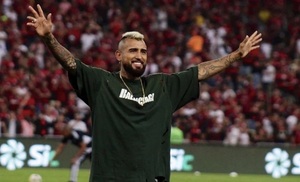 Flamengo presenta a Vidal como todo un ídolo - La Prensa Futbolera