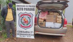 Detienen a hombre que transportaba productos presumiblemente de contrabando - La Clave