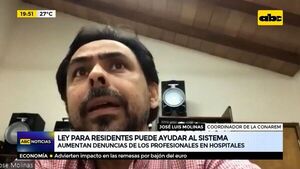 Ley para residentes puede ayudar al sistema - ABC Noticias - ABC Color