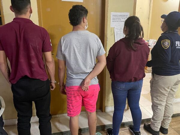 Detienen a supuestos distribuidores de crack en Villeta - Policiales - ABC Color