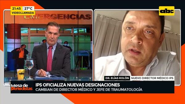 IPS oficializa nuevas designaciones - ABC Noticias - ABC Color