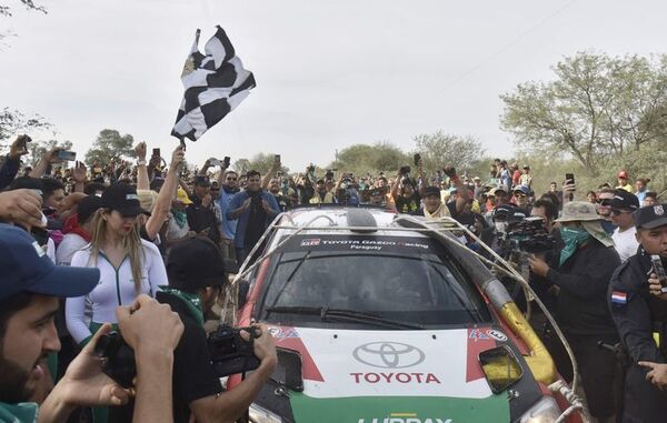 Bandera a cuadros al Transchaco Rally 2022 - ABC Motor 360 - ABC Color