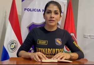 ¡Fiu fiu! Oficial de policía chururú informa sobre detenidos con drogas (VIDEO)