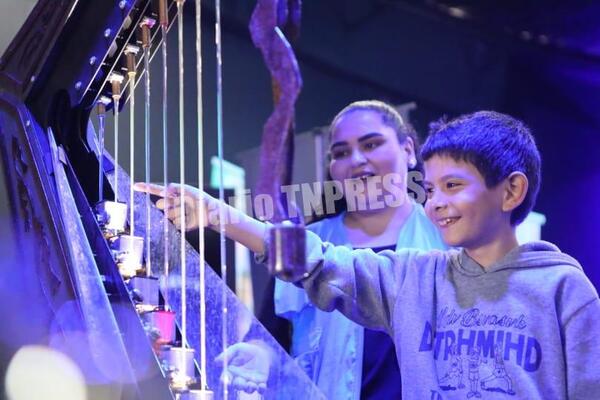 La experiencia del Arpa de Agua cautiva a visitantes del stand de Itaipú en Expo 2022 – Diario TNPRESS