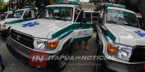 NUEVA AMBULANCIA PARA CAPITÁN MEZA