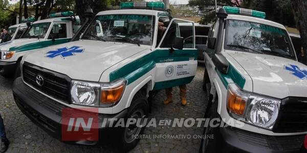 NUEVA AMBULANCIA PARA CAPITÁN MEZA