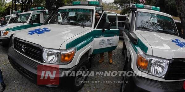 NUEVA AMBULANCIA PARA CAPITÁN MEZA 