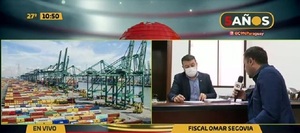 Carga con droga incautada en puerto Amberes - C9N