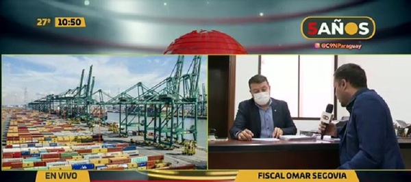 Carga con droga incautada en puerto Amberes - C9N