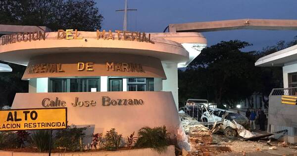 La Nación / Accidente contra acceso de la Marina dejó un fallecido en Sajonia