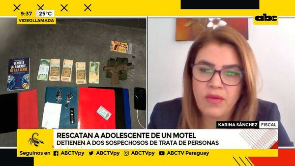 Rescatan a adolescente de un motel  - ABC Noticias - ABC Color