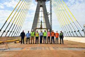 Puente de la Integración registra a la fecha un avance general del 90%