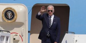 Joe Biden llegó a Arabia Saudita en un vuelo histórico directo desde Israel