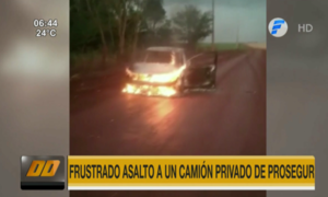 Guardias frustran asalto a camión de Prosegur en Alto Paraná - Paraguaype.com