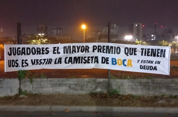 Dejan pasacalle con mensaje para jugadores de Boca Juniors - La Prensa Futbolera