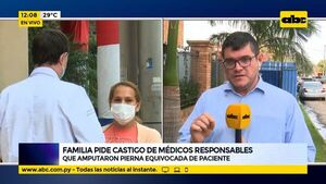 Familias piden castigo a médicos responsables  - ABC Noticias - ABC Color