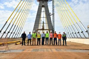 Puente de la Integración registra a la fecha un avance general del 90%