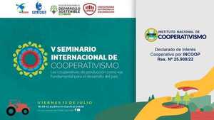 EL «V SEMINARIO INTERNACIONAL DE COOPERATIVISMO» SE REALIZARÁ HOY EN LA UNAE