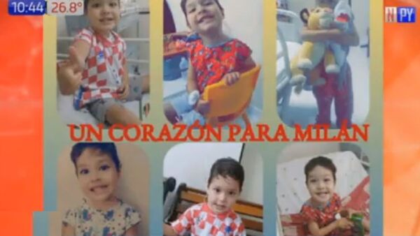 Milán, el niño que necesita un donante de corazón para seguir viviendo