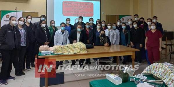 INTENSIFICAN CAPACITACIÓN A PERSONAL DE SALUD DE ITAPÚA