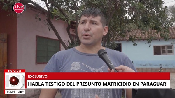 Testigo del presunto matricidio contó que la hija policía empujó a la madre "como para matarla" - Megacadena — Últimas Noticias de Paraguay