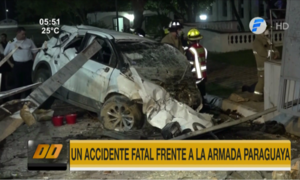 Accidente fatal frente a la Armada Paraguaya - Paraguaype.com