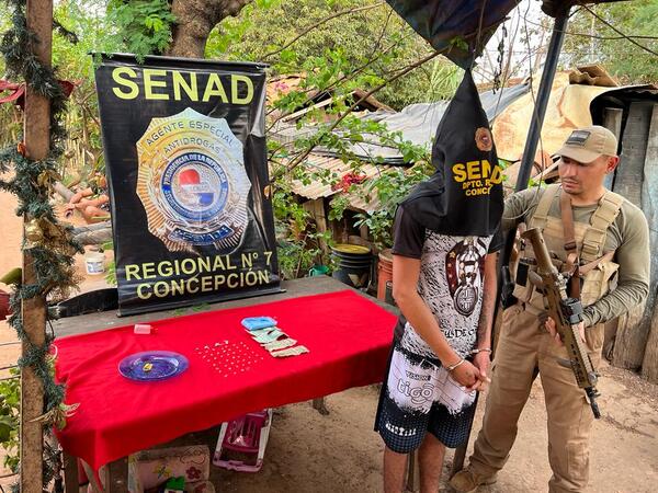 Diario HOY | Detienen a un joven distribuidor de crack en Concepción