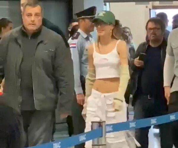 ¡Tini Stoessel ya está en Paraguay!
