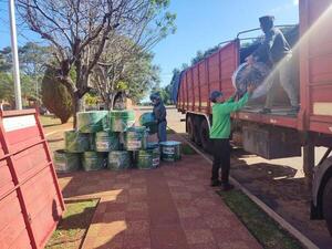 Desde la EBY distribuyen 200 contenedores para residuos sólidos en Misiones