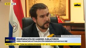 Equiparación de haberes jubilatorios - ABC Noticias - ABC Color