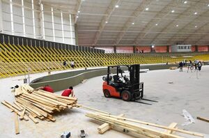 Juegos Odesur Asu2022: Aceleran las obras en el  COP - Polideportivo - ABC Color