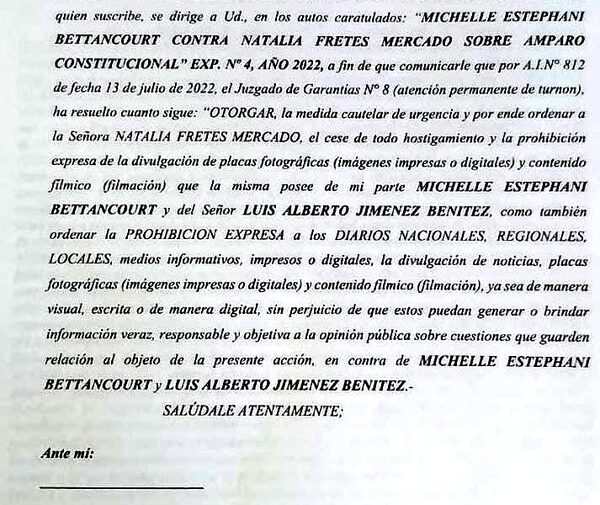 Jueza intenta amordazar a la prensa y otorga amparo a abogada envuelta en un escándalo – Diario TNPRESS