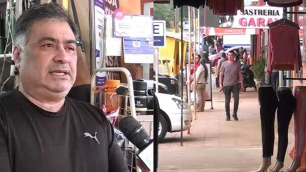 Comerciantes en aprietos: desesperación ante escasa venta en el Circuito