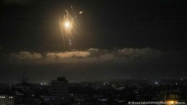 Israel bombardea Gaza tras lanzamiento de cuatro cohetes desde la Franja