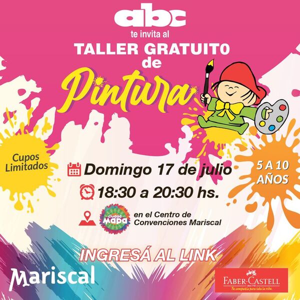 Últimos 30 lugares para el taller de pintura de ABC - Empresariales - ABC Color