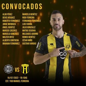 Versus / Los elegidos por Guaraní para el clásico ante Olimpia - Paraguaype.com