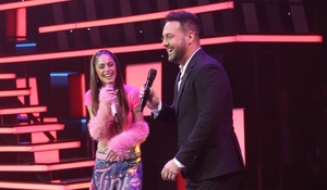 Tini brillo en "Rojo, el valor del talento" - Teleshow