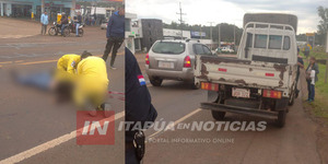 FALLECIÓ LA ADOLESCENTE QUE FUE CHOCADA POR UN CAMIÓN EN LA RUTA