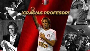Perú confirma salida de Ricardo Gareca