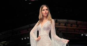 La Nación / Violeta van Humbeck no logró ser parte del top de Miss Supranational 2022