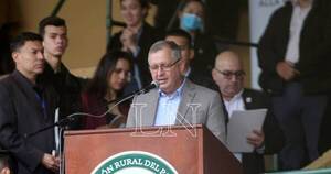 La Nación / Titular del MAG reiteró números logrados por el sector agropecuario