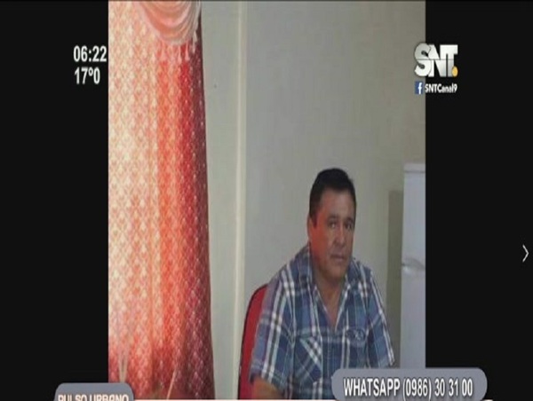 Exintendente de Desmochados es sospechoso de un crimen - SNT