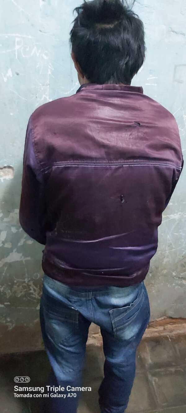 Terminó preso tras causar disturbios y arrojar piedras a la Policía