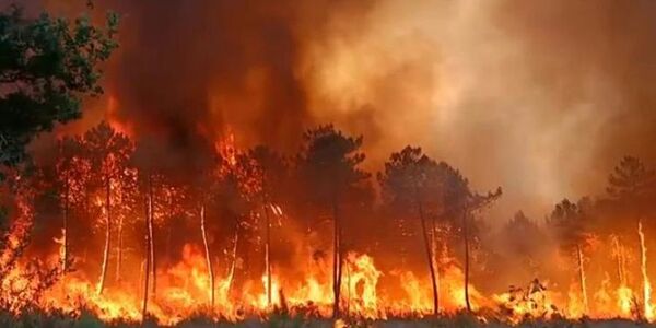 Los incendios continúan castigando Francia y España en plena ola de calor