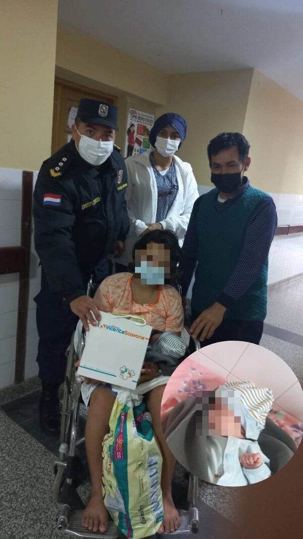 Diario HOY | "Apurado" bebé no le dio tiempo a su madre y nació en una ptrullera policial