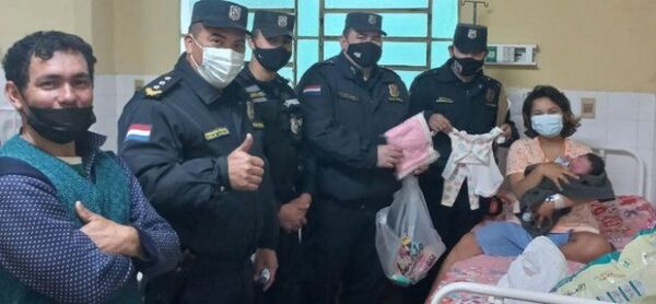Rosa Inés, la niña que nació en una patrullera de la Policía Nacional