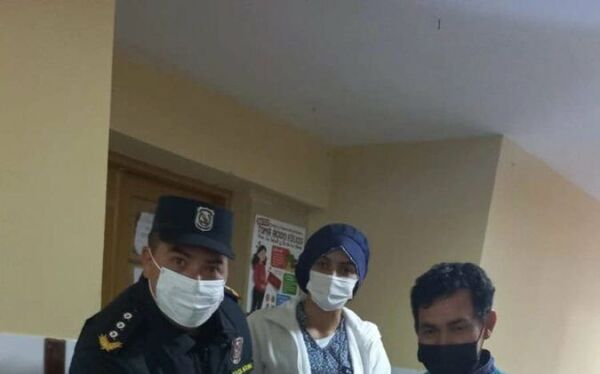 “Apurado” bebé no le dio tiempo a su madre y nació en una patrullera policial