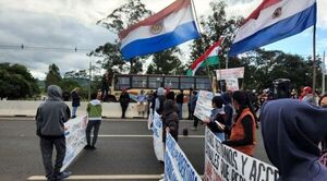 Conflicto en Barrero Grande: pobladores se manifestaron para exigir retiro de divisorias