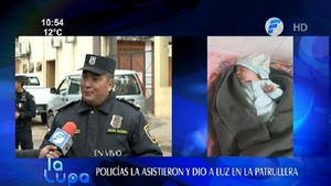 ¡Enhorabuena! Bebé nació en una patrullera - Paraguaype.com