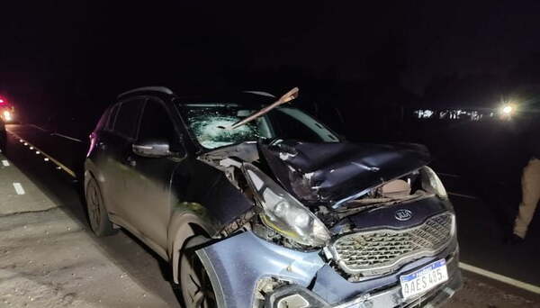 Hombre murió atropellado: pala quedó incrustada, médico iba al volante - Noticiero Paraguay